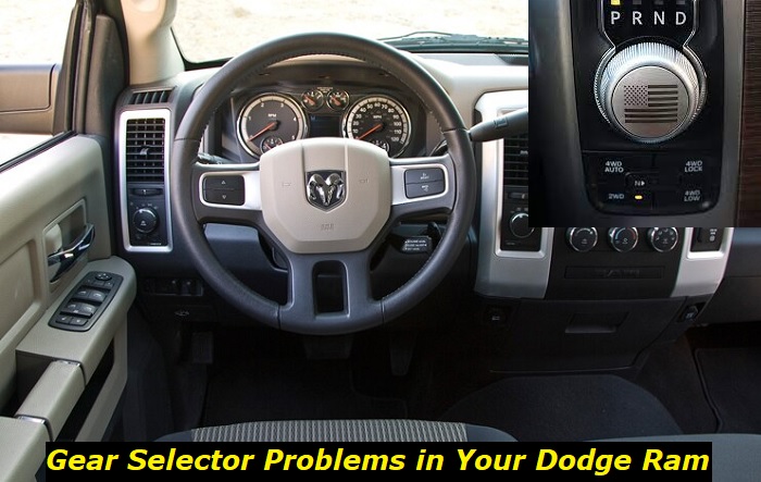 gear selector problems in dodge ram